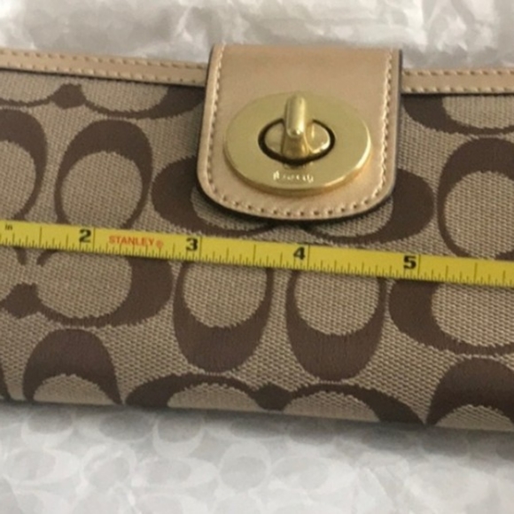 Coach Bags Coach Signature Turnlock Wallet Poshmark